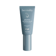 Face Reality GlowTone Corrective Serum in blue tube
