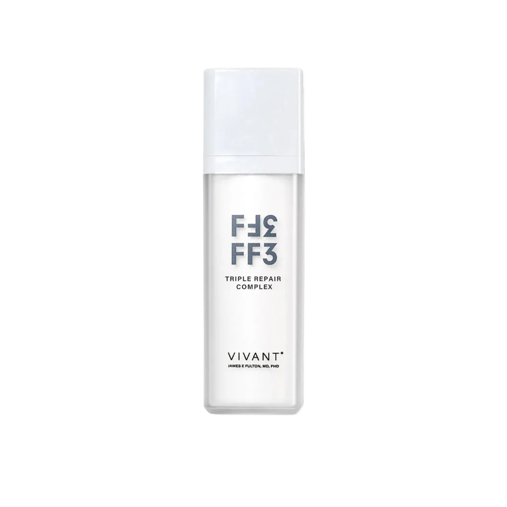 Vivant FF3 Triple Repair Complex in a white pump bottle
