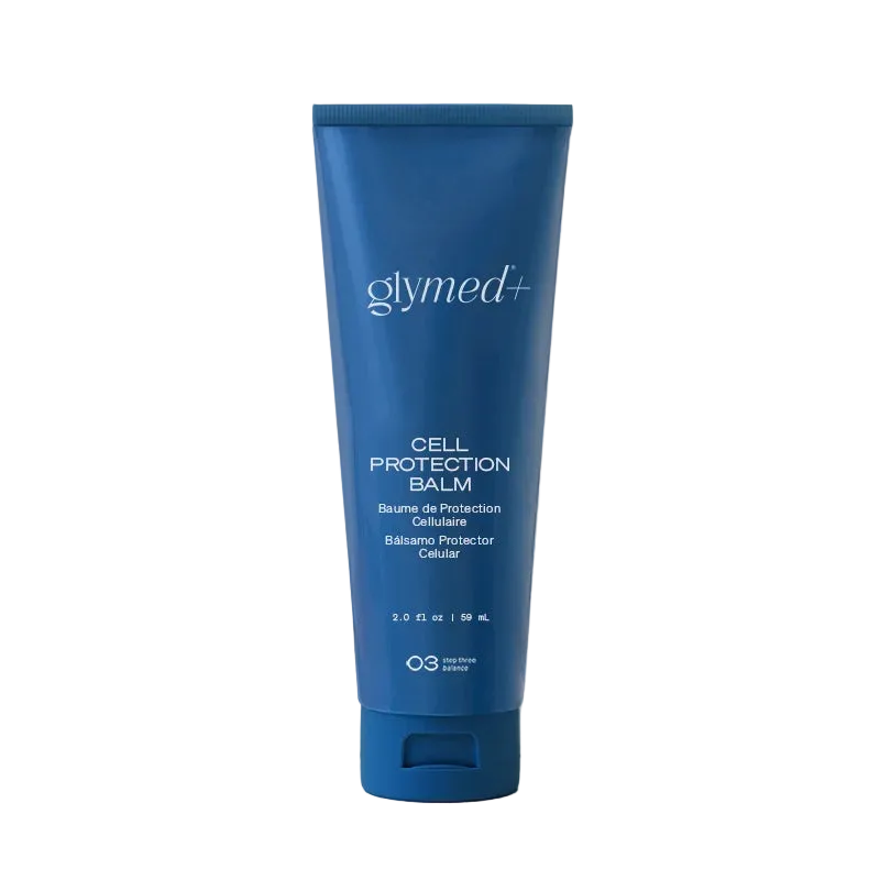 Blue tube of glymed+ Cell Protection Balm 