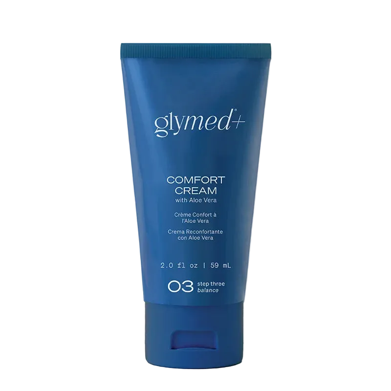 Blue tube of glymed+ Comfort Cream 