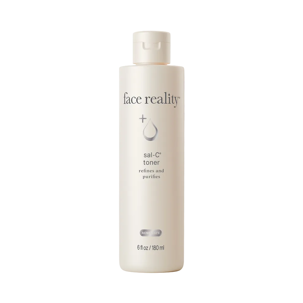 Face Reality Sal-C Toner in white bottle